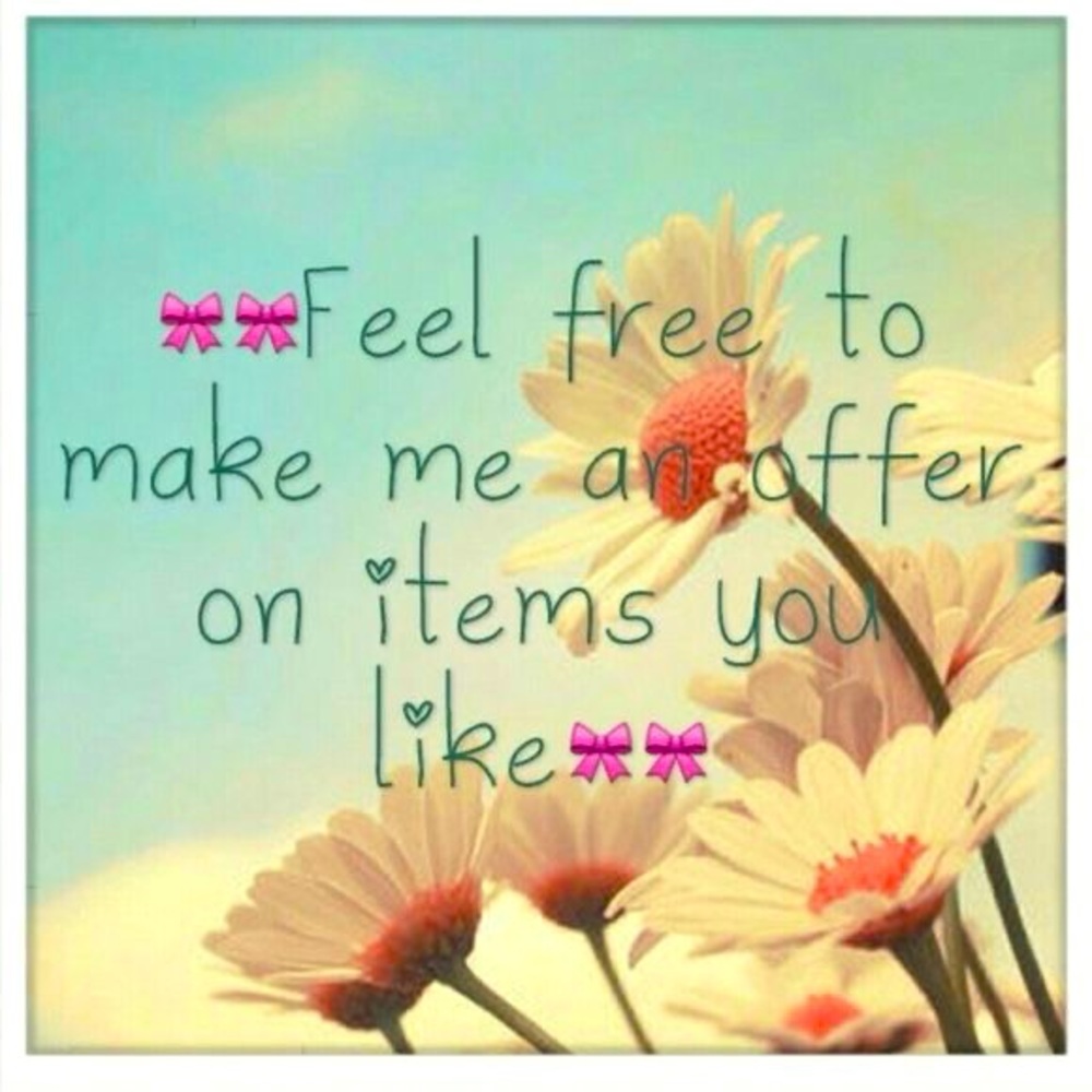 Love what you see but don’t love the price?Make me an offer!I love to negotiate!